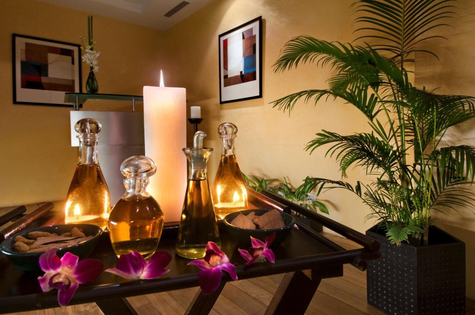힐튼 뭄바이 인터내셔널 에어포트 호텔 외부 사진 Spa at the Hilton San Francisco